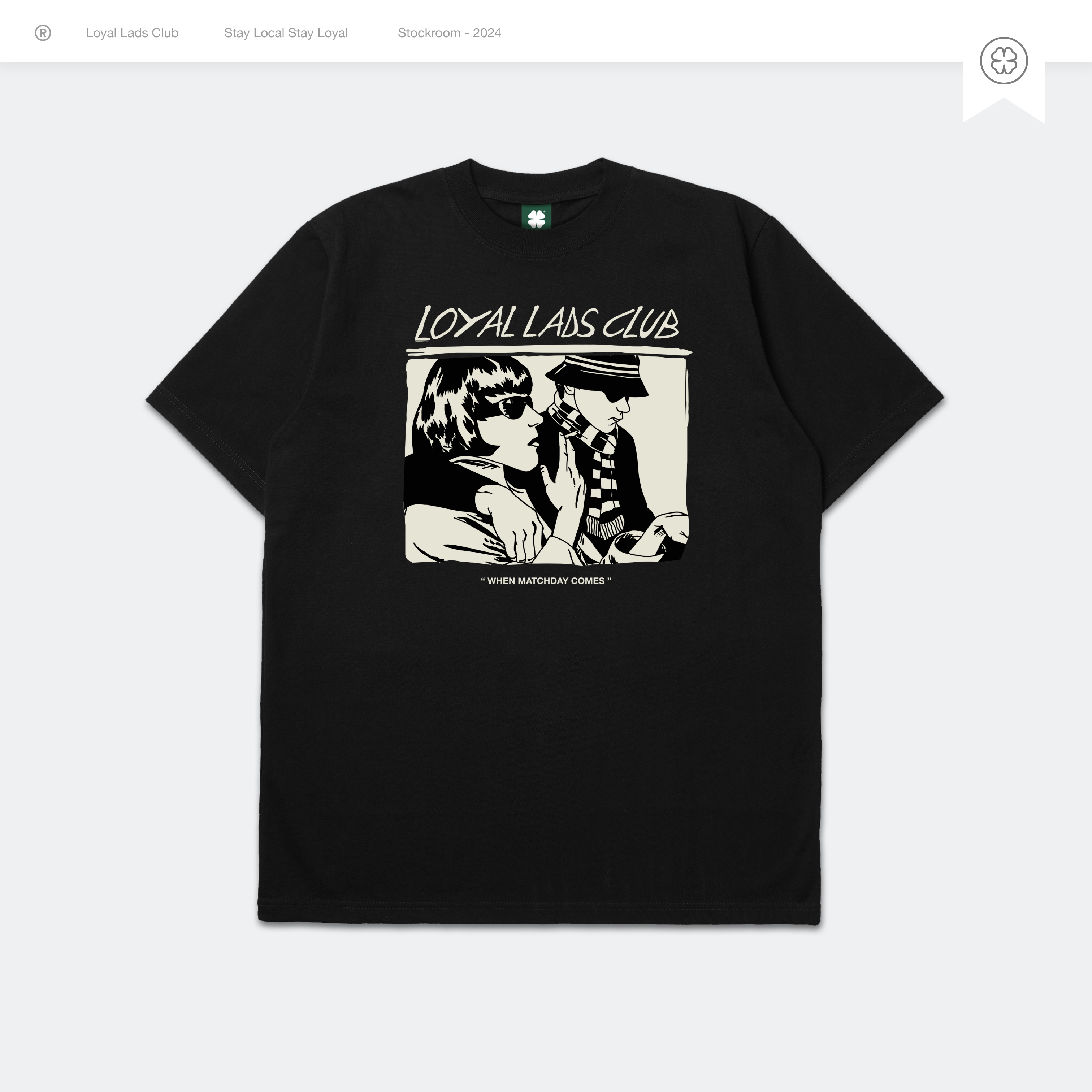 Tshirt - Youth Black - Thumbnail 1